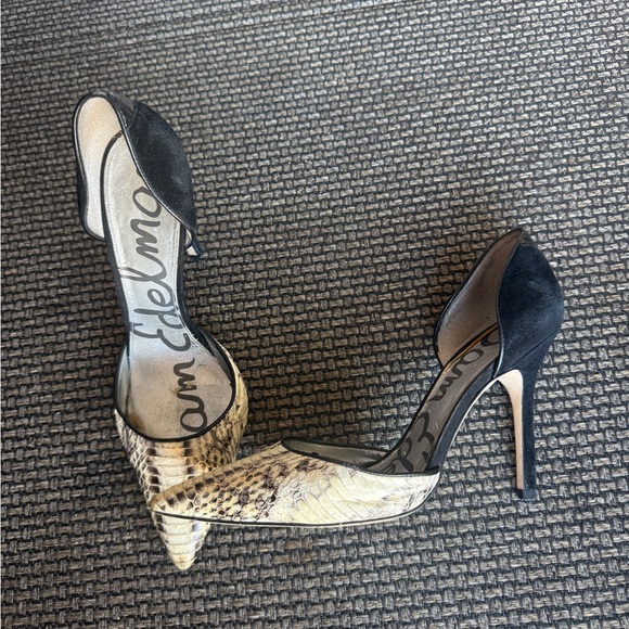 Sam Edelman Snakeskin Patterned Heels - Picture 3 of 3